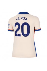 Chelsea Cole Palmer #20 Voetbaltruitje Uit tenue Dames 2024-25 Korte Mouw